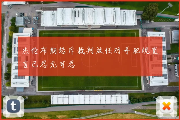 杰伦布朗怒斥裁判放任对手犯规直言已忍无可忍